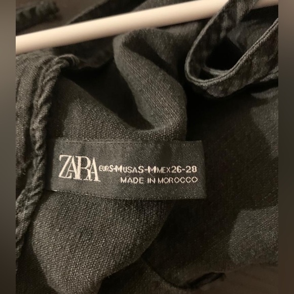 ZARA SIZE SMALL  LINEN TOP - Picture 4 of 4